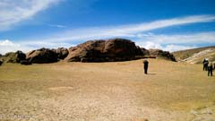 Según la creencia del inkari es la roca de Wiracocha